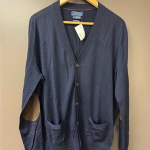 Polo Ralph Lauren Navy Cardigan